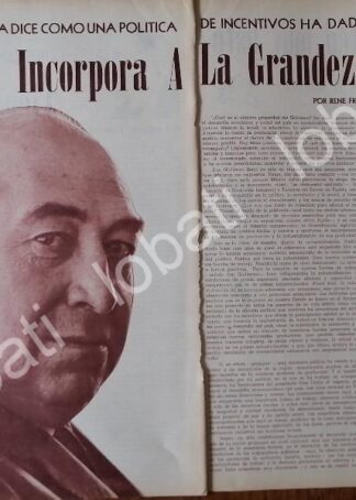 AFICHE RETRO. ENTREVISTA A GUILLERMO BORJA OSORNO 1964