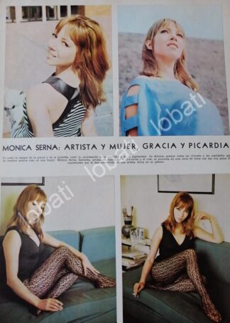 AFICHE RETRO. INICIOS DE LA ACTRIZ MONICA SERNA 1967