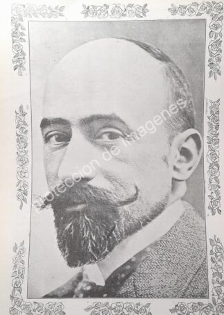 AFICHE ANTIGUO 1912 JACINTO BENAVENTE , HONORES /POETAS