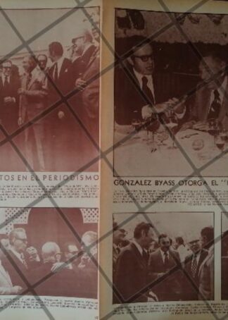AFICHE RETRO ORIGINAL. HOMENAJE A JACOBO ZABLUDOZKY 1970s