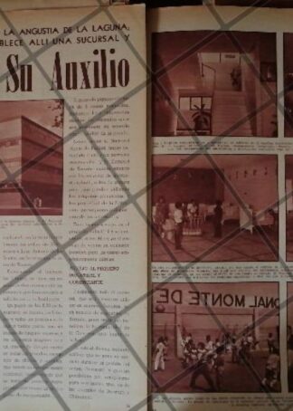 AFICHE RETRO, ABREN CENTRO COMUNITARIO MONTE DE PIEDAD EN TORREON