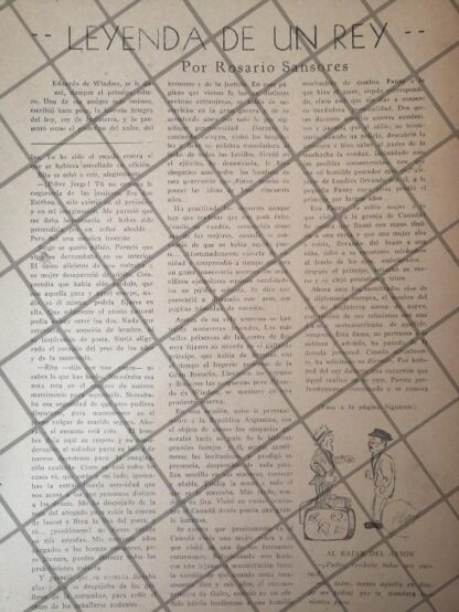 LOTE DE 37 AFICHES INEDITOS DE ROSARIO SANSORES 1930s - Image 9