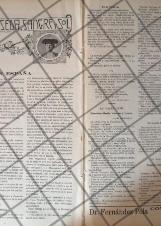 GACETA TAURINA ANTIGUA 1912. ORO, SEDA Y SANGRE /3