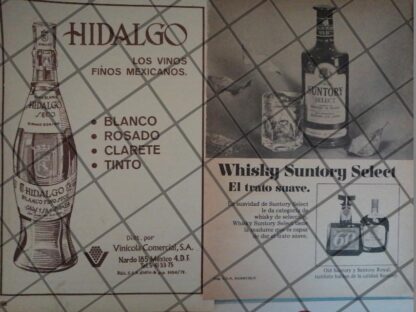 12 CARTELES RETRO. VINOS Y LICORES 1940s 80s /623 - Image 5