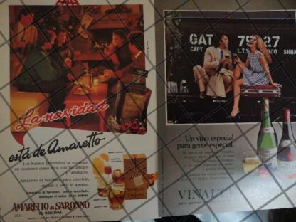 12 CARTELES RETRO. VINOS Y LICORES 1940s 80s /623 - Image 2