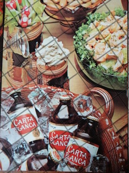 3 MINI CARTELES RETRO, TECATE Y CARTA BLANCA 1970s /211 - Image 3