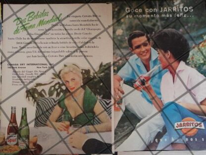 8 CARTELES ANTIGUOS REFRESCOS VARIOS AÑOS 40s-70s /318 - Image 2