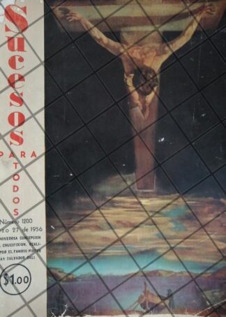 PORTADA ANTIGUA ARTISTICA DE SALVADOR DALI 1956