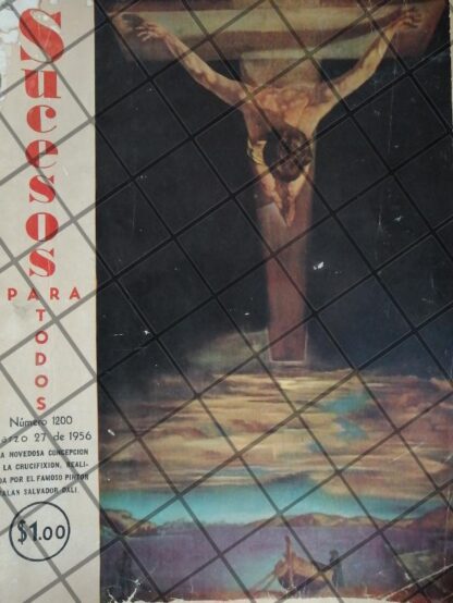 PORTADA ANTIGUA ARTISTICA DE SALVADOR DALI 1956