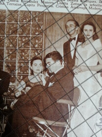 AFICHE RETRO. POSADA FAMILIA AZCARRAGA MILMO 1948 - Image 2