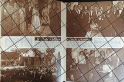 AFICHE RETRO. BODA. LEBRIJA BAILLERES 1948