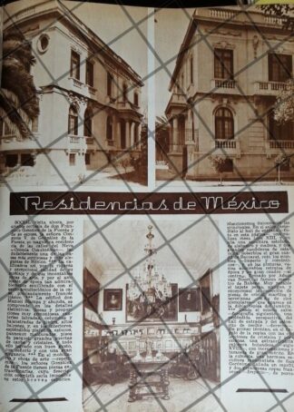 AFICHE RETRO CASA DE FRANCISCO GONZALES DE LA FUENTE