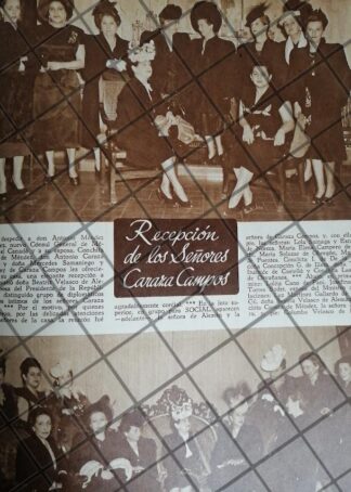 AFICHE ANTIGUO EN CASA DE FAMILIA CAMPOS SAMANIEGO 1948