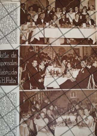 AFICHE ANTIGUO COMPROMISO. ELVIRA SACAL / SAMUEL ATRI 1948