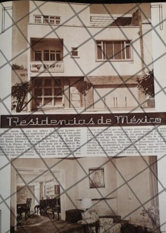 AFICHE ANTIGUO CASA DE FAMILIA ALONSO MONTESINOS 1948