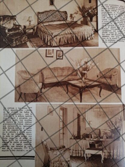 AFICHE ANTIGUO CASA DE FAMILIA FARIAS SARABIA 1948 - Image 4