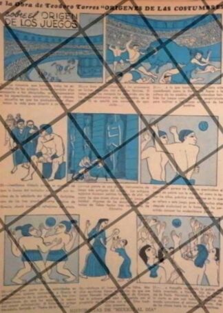 TIRA COMICA ANTIGUA. DE TEODORO TORRES 1944
