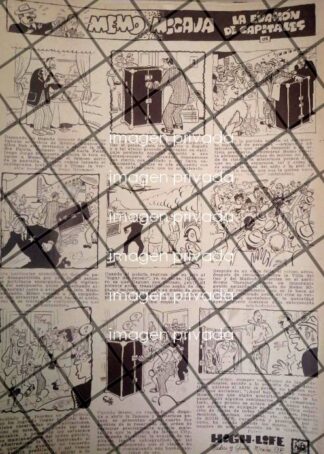 TIRA COMICA ANTIGUA MEMO MIGAJA POR: GERMAN BUTZE. 1946