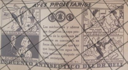 6 TIRAS COMICAS ANTIGUAS POMADA DE LA CAMPANA ETC- GERMAN BUTZE - Image 5