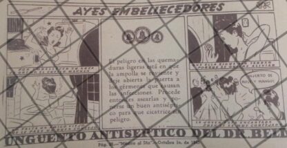 6 TIRAS COMICAS ANTIGUAS POMADA DE LA CAMPANA ETC- GERMAN BUTZE - Image 4
