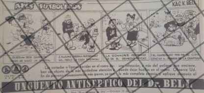 6 TIRAS COMICAS ANTIGUAS POMADA DE LA CAMPANA ETC- GERMAN BUTZE - Image 3