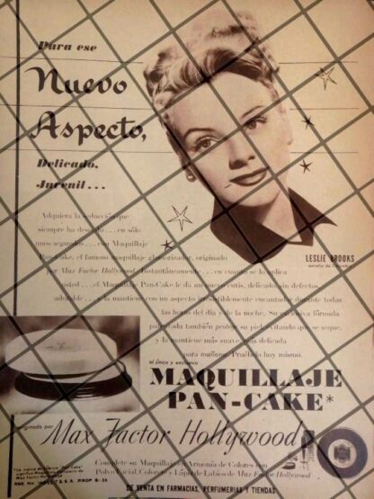 CAMPAÑA PUBLICITARIA COMPLETA MAX FACTOR Y ESTRELLAS DE CINE 1945-48 - Image 8