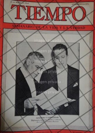 REVISTA ANTIGUA MEXICO DECLARARA GUERRA A ALEMANIA 1942