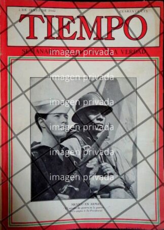 REVISTA ANTIGUA MEXICO EN ESTADO DE GUERRA Vs EL EJE 1942