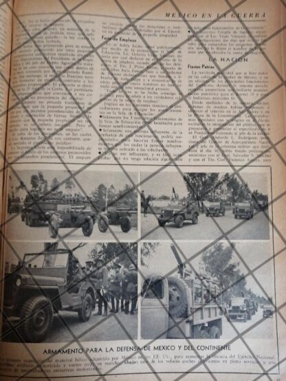 AFICHE RETRO HUNDIMIENTO DEL BUQUE AMATLAN 1942 - Image 2