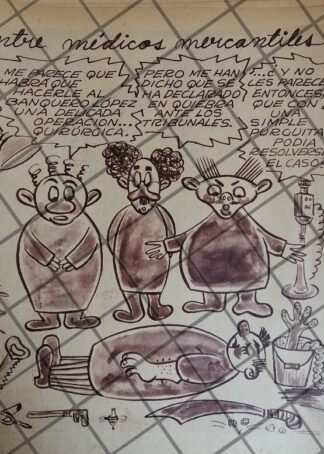 CARICATURA RETRO. 1946 POR: VALADEZ
