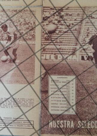 AFICHE RETRO FUTBOLISTA PEDRO ARNAUDA 1963