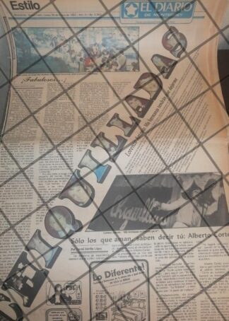 CARTEL RETRO CHIQUILLADAS EN MONTERREY 1984