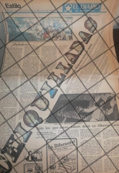 CARTEL RETRO CHIQUILLADAS EN MONTERREY 1984