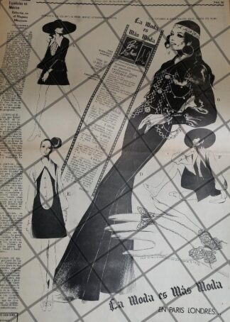 PUBLICIDAD RETRO. TIENDA PARIS LONDRES 1969 T. POSTER /4