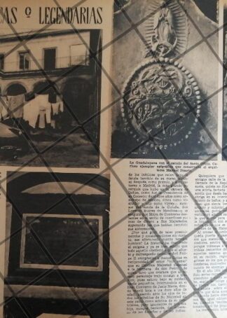 AFICHE ANTIGUO. LA CASA DE LA INQUISICION 1937