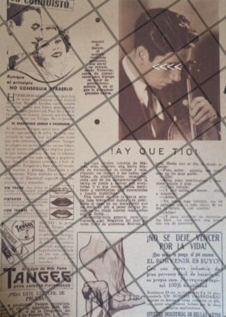AFICHE ANTIGUO MUSICO SAMUEL BONIFACIO ZARATE 1934 Y OTROS