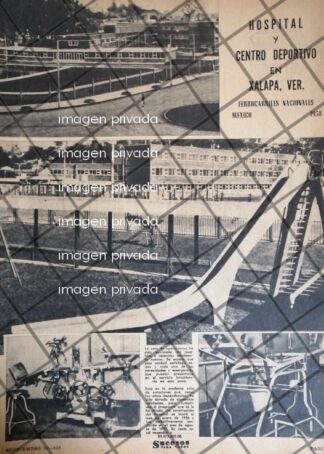 AFICHE ANTIGUO CENTRO DEPORTIVO FERROCARRILERO VERACRUZ 58