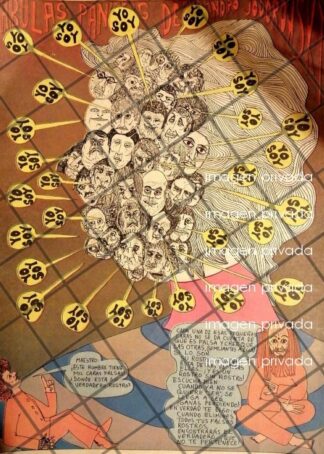 CARICATURA RETRO DE ALEJANDRO JODOROWSKY 1960s
