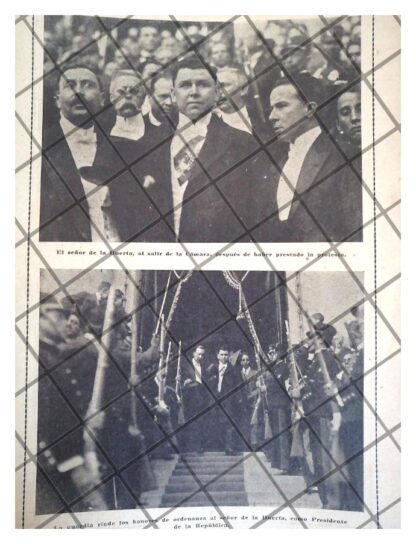 AFICHE ANTIGUO PLUTARCO ELIAS CALLES Y ALVARO OBREGON 1920 - Image 3