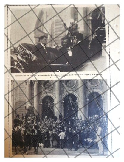 AFICHE ANTIGUO PLUTARCO ELIAS CALLES Y ALVARO OBREGON 1920 - Image 2