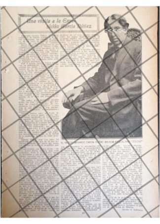 AFICHE RETRO EXPONE EL PINTOR ARMANDO GARCIA NUÑEZ 1920