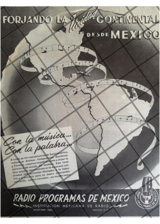 PUBLICIDAD RETRO RADIO PROGRAMAS DE MEXICO 1953 9