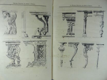 GACETA ANTIGUA. ESCUELA NACIONAL DE ARTES Y OFICIOS. JUL 1880 - Image 4