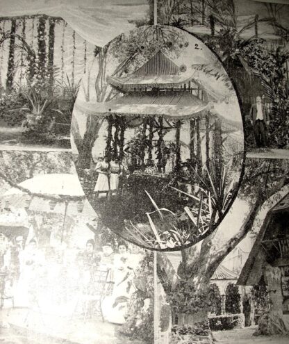 CARTEL ANTIGUO ORIGINAL DE KERMESSE EN LA PLAZA DE MIXCOAC 1897 /ASM - Image 5