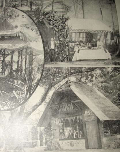 CARTEL ANTIGUO ORIGINAL DE KERMESSE EN LA PLAZA DE MIXCOAC 1897 /ASM - Image 6
