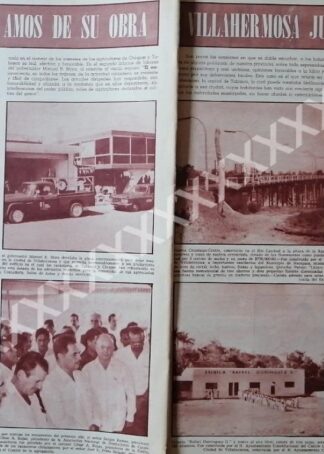 NOTA PRENSA ANTIGUA 1967 CACAOTEROS DE TABASCO