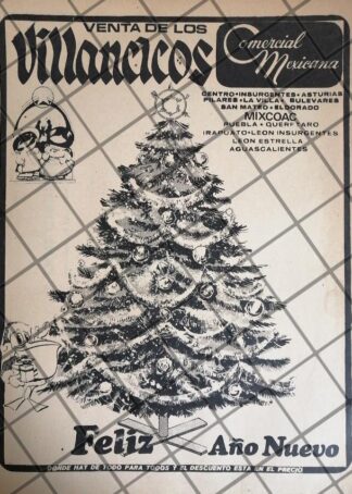 PUBLICIDAD ANTIGUA TIENDA COMERCIAL MEXICANA 1968 /7