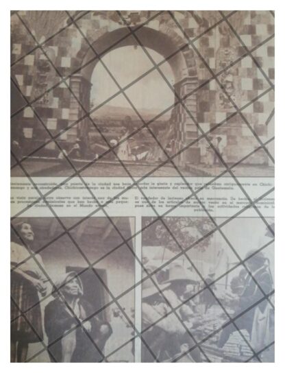 AFICHE RETRO. CHICHICASTENANGO, CUIDAD DE BRUJOS 1949 - Image 2