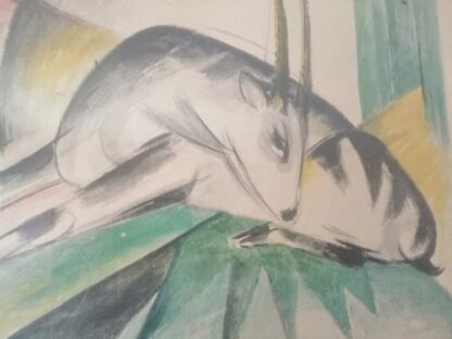 LITOGRAFIA ANTIGUA. GACELA, FRANZ MARC. GALERIA OTTO STANGL, EXPRESIONISMO - Image 7