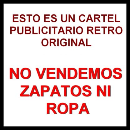 CARTEL VINTAGE CHARLES F. JOHNSON Y ZAPATOS JOHNSONIAN - Image 2